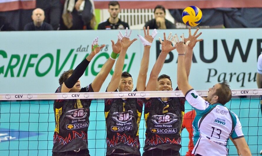 How is volleyball played