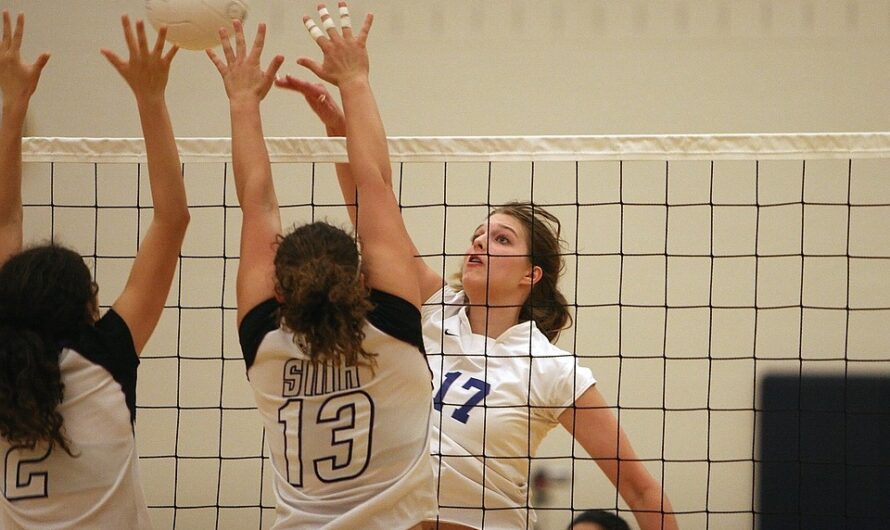 Volleyball training exercises